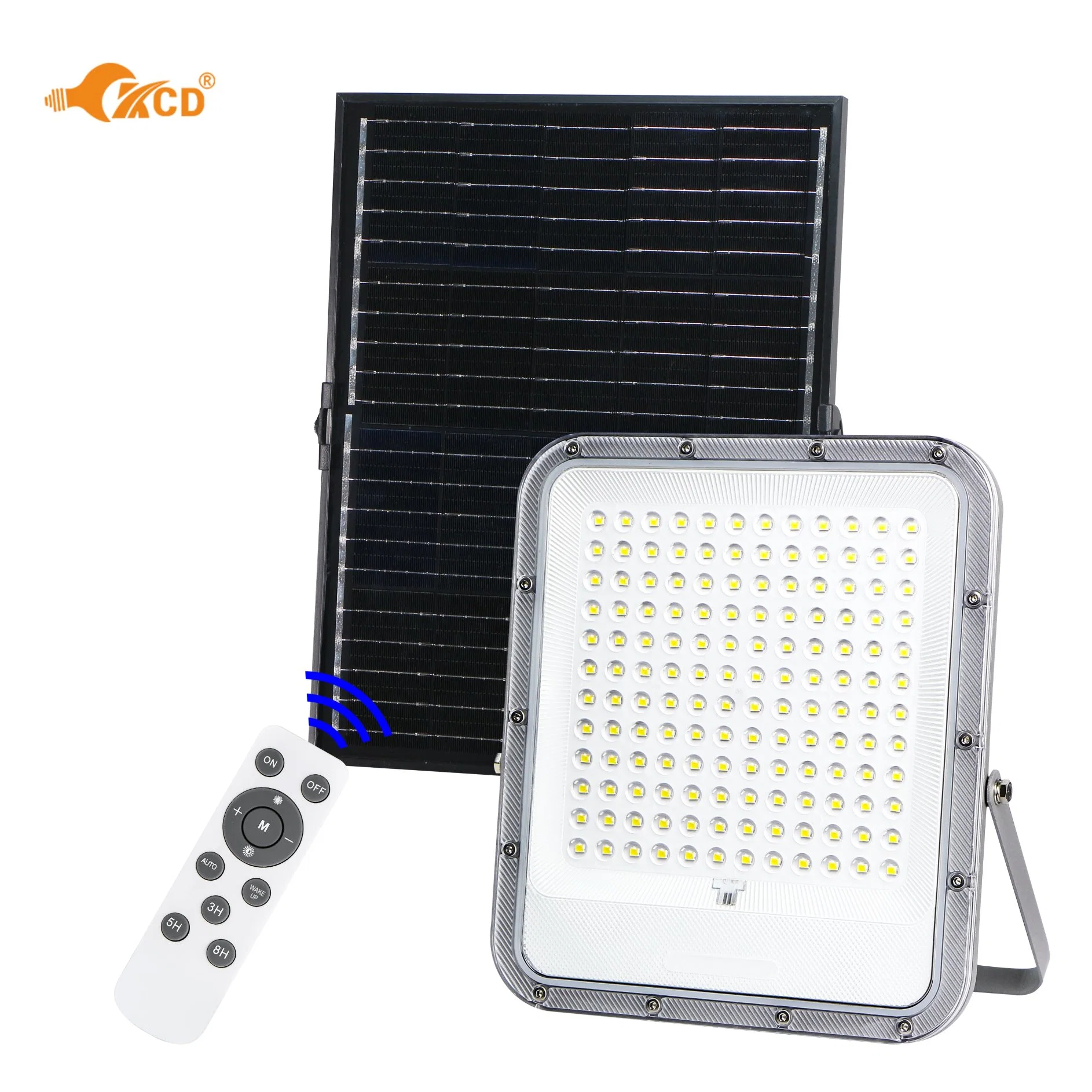 Precio mayorista impermeable IP65 Control remoto exterior Blanco frío 30W 50W 100W 150W 200W Luz de foco LED de estadio Luz de inundación Solar