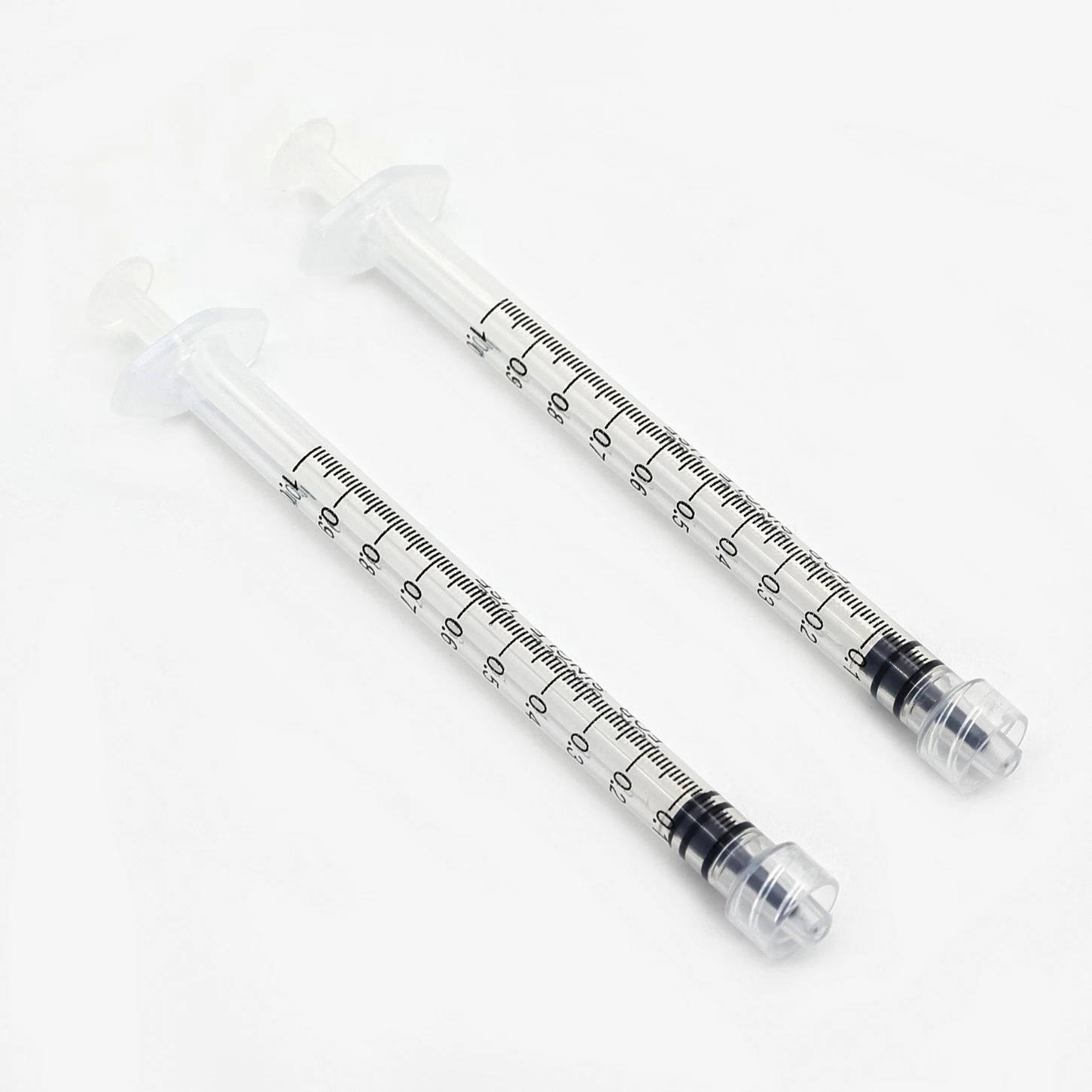 Medical Sterile 2/3 Parts Luer Lock/ Luer Slip 1ml/2ml/5ml/10ml/20ml/30ml/50ml Latex Free Disposable Syringe with CE/ISO