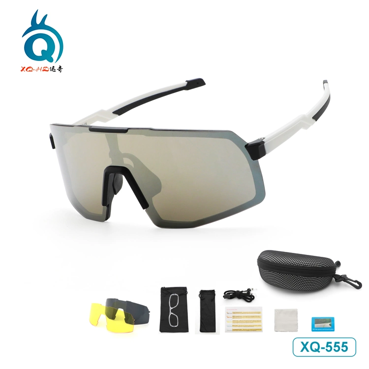 Interchangeable Lens UV400 Sports Sunglasses Set
