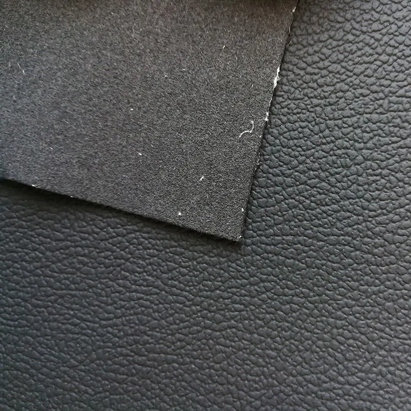 Fire Resistant Excellent Quality PU Imitation Microfiber Vegetable Leather for Car Seats Interior