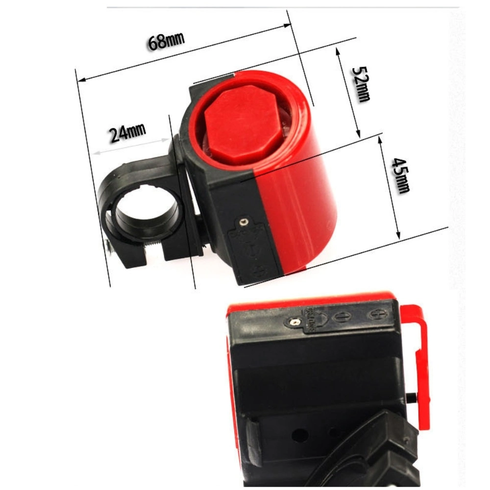 Handlebar Electronic Loud Ring Bell Horn with Battery Bicycle Cycling Ci23163