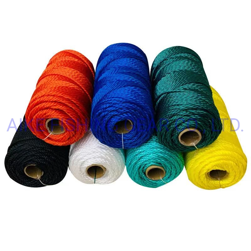 Best Seller Good Elasticity Durable High quality/High cost performance  PE Braided Fishing Twine Spool, Polypropylene/Polyester/Nylon