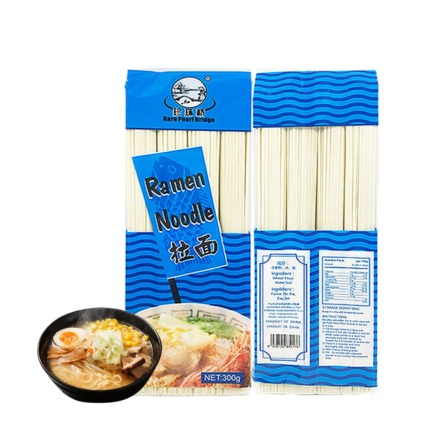 Chinesische Küche Lebensmittel Getreide OEM Bio trocken Ei Noodle Udon Ramen Soba