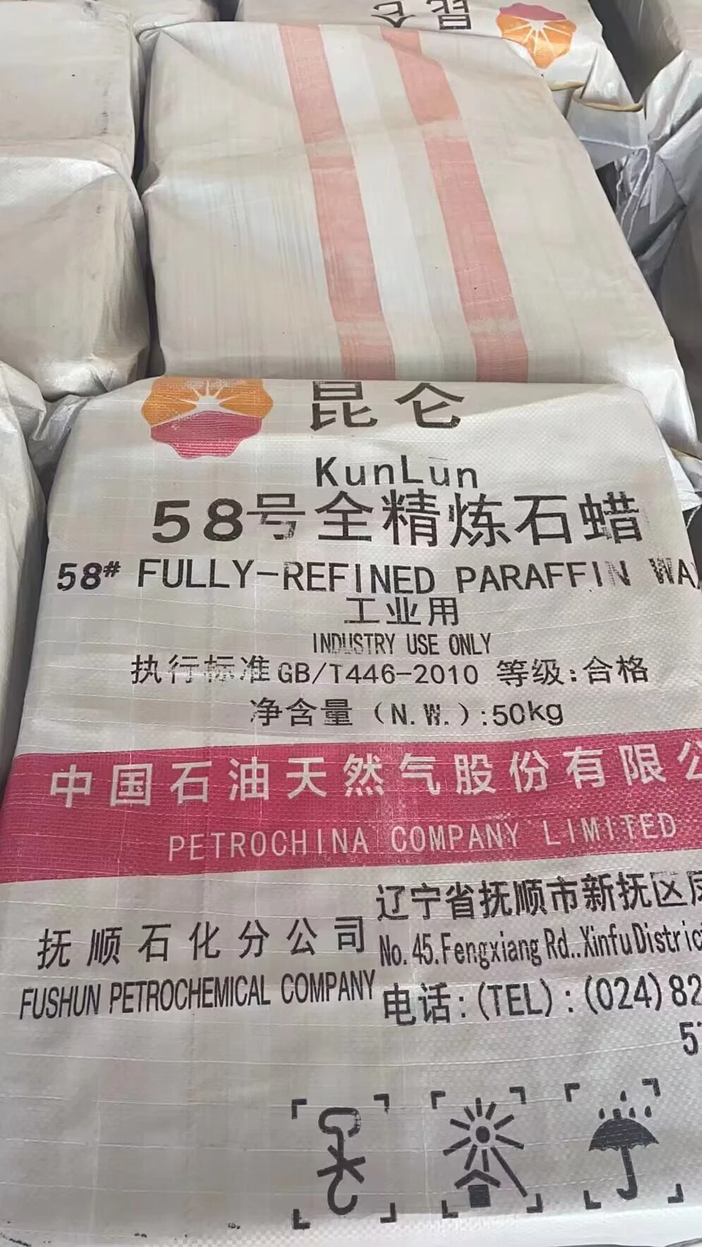 Melting Point 64-66 Paraffin Wax Used in Candle Making