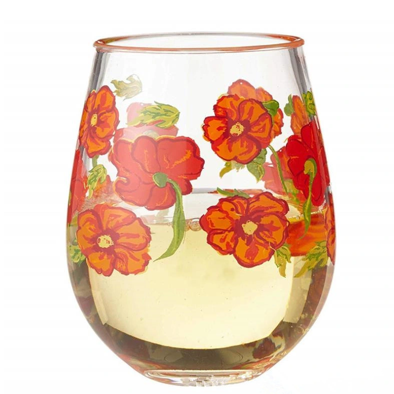 New Fashion Flower Cup Wine Glass Cup Water Glass Mug