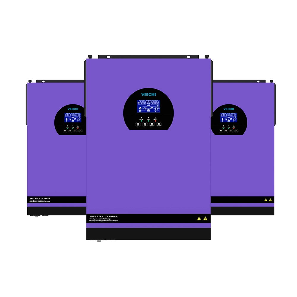 Système domestique Onduleur solaire hors réseau monophasé MPPT 3 kW/3,5 kW/5 kW/5,5 kW pour une indépendance énergétique hors réseau.