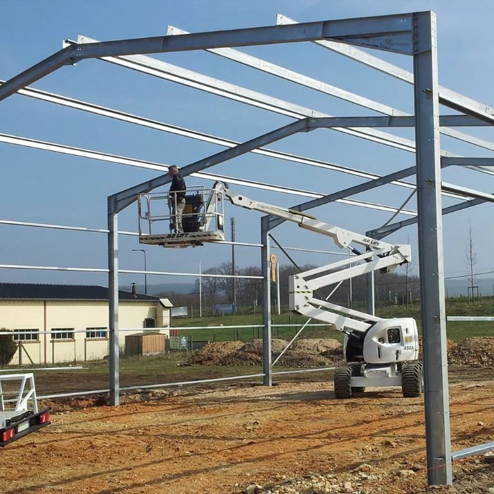 Estructura de acero prefabricados China Taller Almacén de la construcción de almacén de la estructura de acero