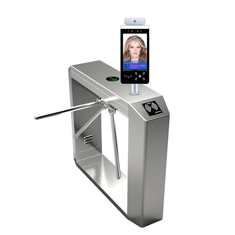 Shenzhen Face Recognition sensor Swing Turnstile Gate detección de temperatura huella digital Acceso al lector de tarjetas de control