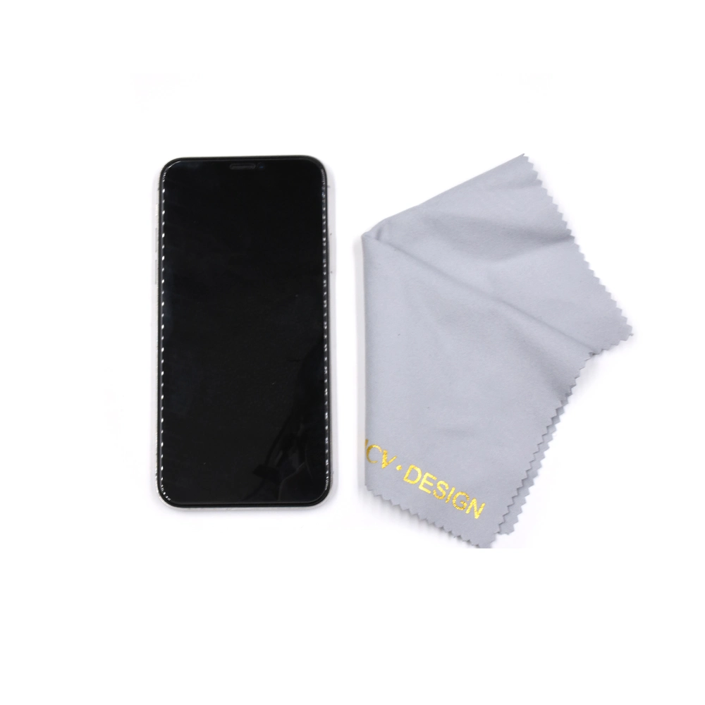 Soft Touch and Safe Use Custom Size Microfiber Cloth for Glasses Lens Screen Surface