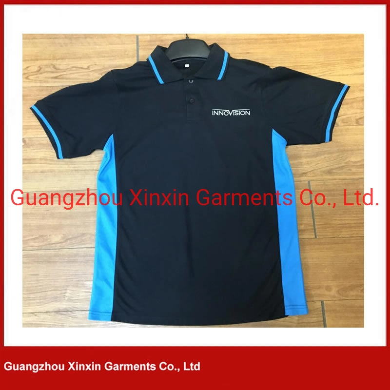 Custom-Made Polyester Breathable Men&prime; S Summer Polo Shirt (P05)