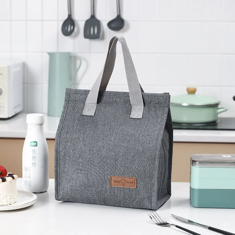 Simple and New Fashion Thermal Insulated Lunch Tote Bag