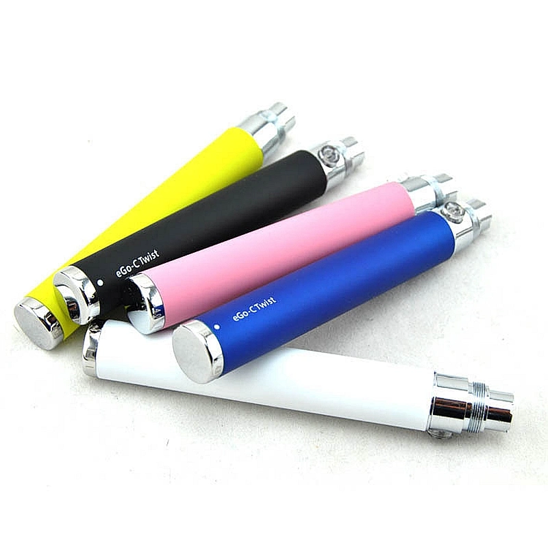 High quality/High cost performance Dectable E Cigarette EGO Twist Preheating 510 Thread Battery