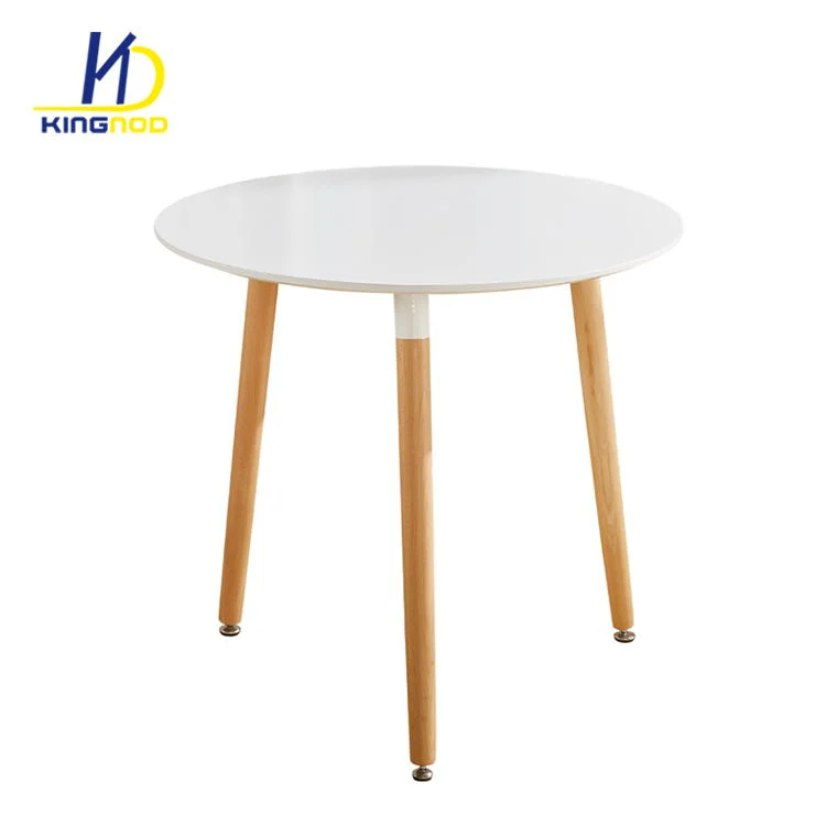 Accueil Mobilier commercial 3 jambes de bois MDF Restaurant Matériel Table à manger