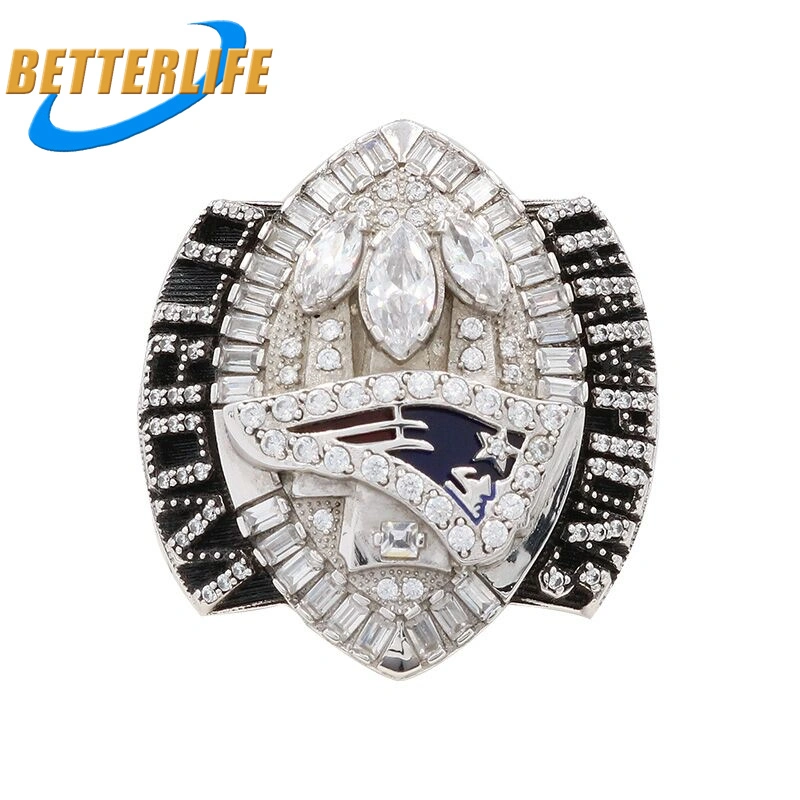 Customized Sports 3D Competition League Basketball Football Championship Graduation Ring Fashion Jewelry for College Graduation Gift