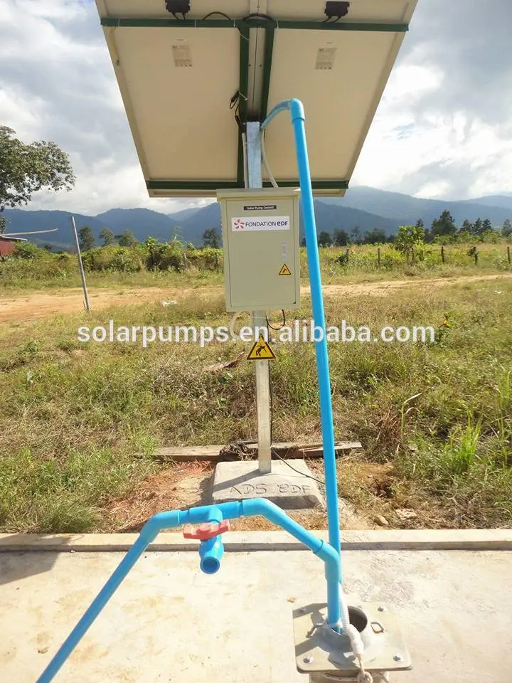 24V DC Sumergible Solar equipos bomba de agua