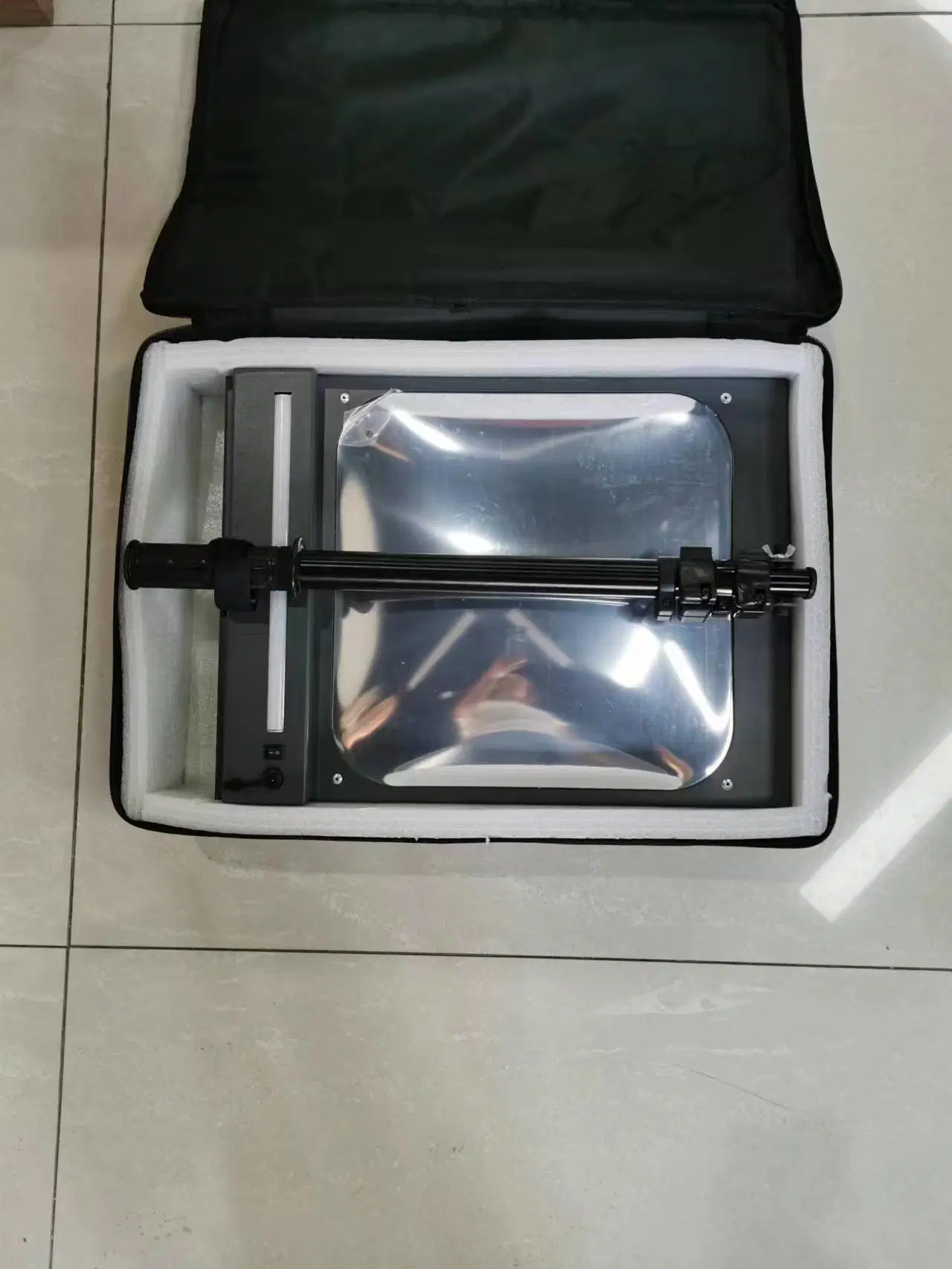 30*30 Cm Square Convex Mirror Under Vehicle Inspection Mirror