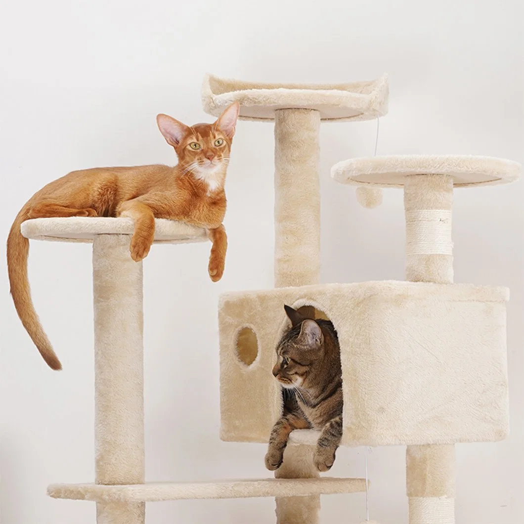 Customized Big Cat Tree of Pet Toy and Pet Accessories as Pet Product