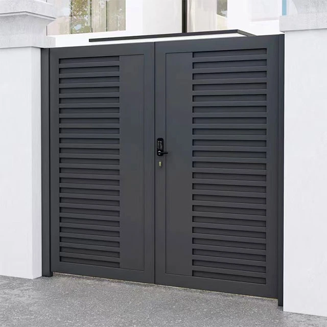 Modern Front Gate Designs Steel Gate Sliding Gate Roller Wheel