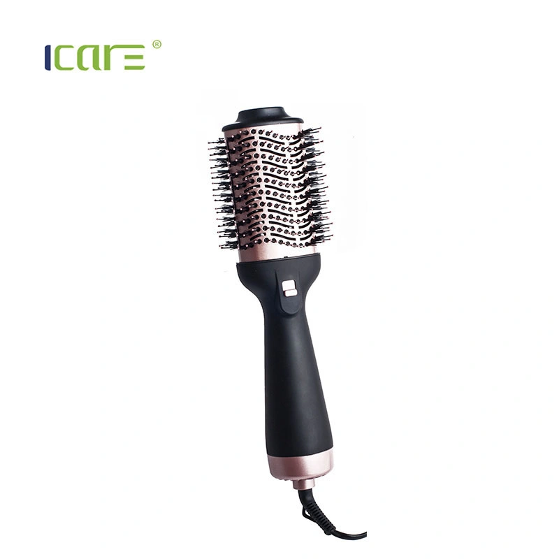 Hair Straightener Brush Hot Air Brush