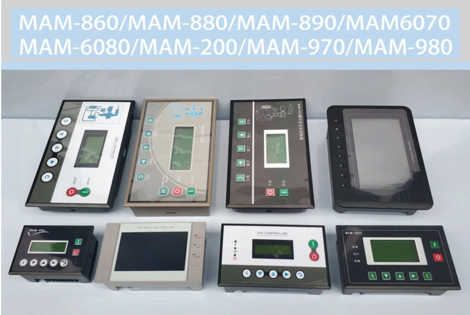 Screw Air Compressor Professional Use Mam880 Mam6080 Compressor Controller