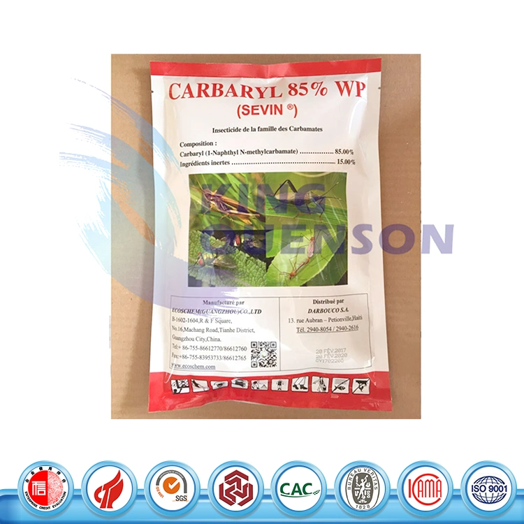 King Quenson Agrochemical Carbaryl poudre insecticide fournisseur