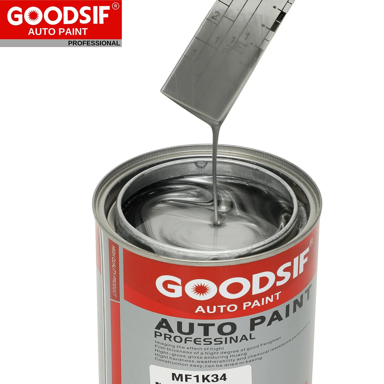 Goodsif High quality/High cost performance Glossy 2K Mirror Effect Varnish Automotive Refinish Clear Coat Car Paint Supplier Auto Paint