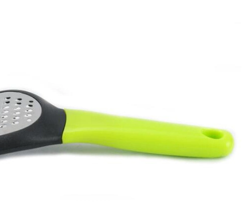 Food Safe Stainless Steel Multifunctional Cheese Grater with Easy Grip Long Handle Bl12230