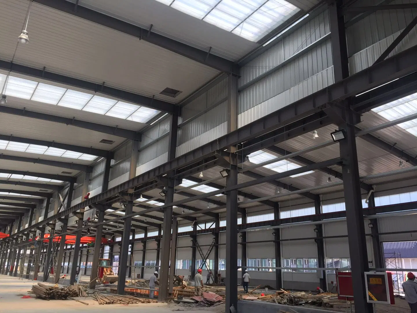 Peb Fabricated Light Portal Frame Steel Structure Construction Workshop (KXD-SSB1296)