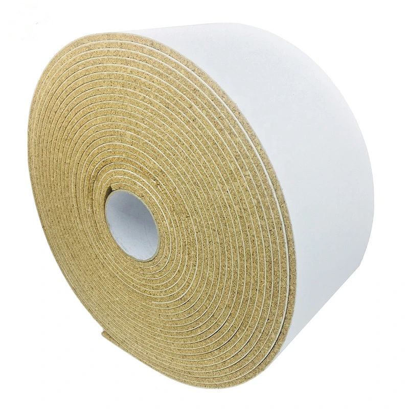 18X18X5mm+1mm Paper Liner Rolls with Cling Foam Spacer Separator Cork Pads