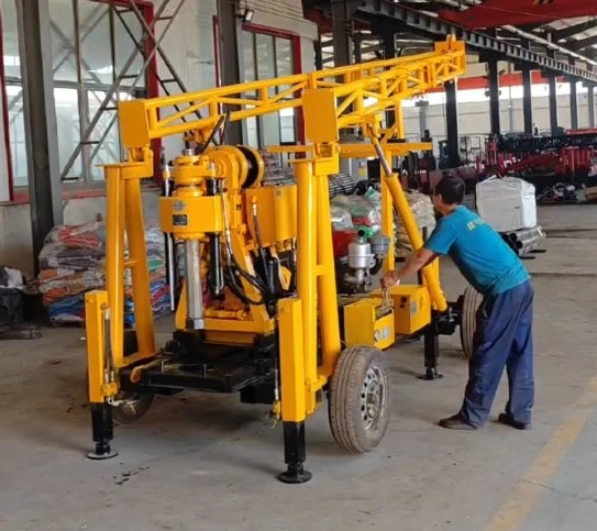 Spt Mobile Hydraulic Core Geotechnical Test Drill Machine Water Well Drilling Rig for Sale