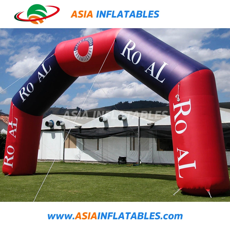 Customized Advertising Inflatable Arch with Magic Tape Logo