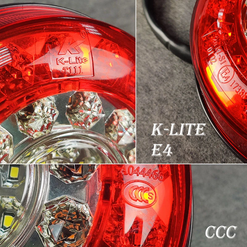 Round Auto Lamp LED Car Light Tail Lamp with E4/Adr/CCC Certification