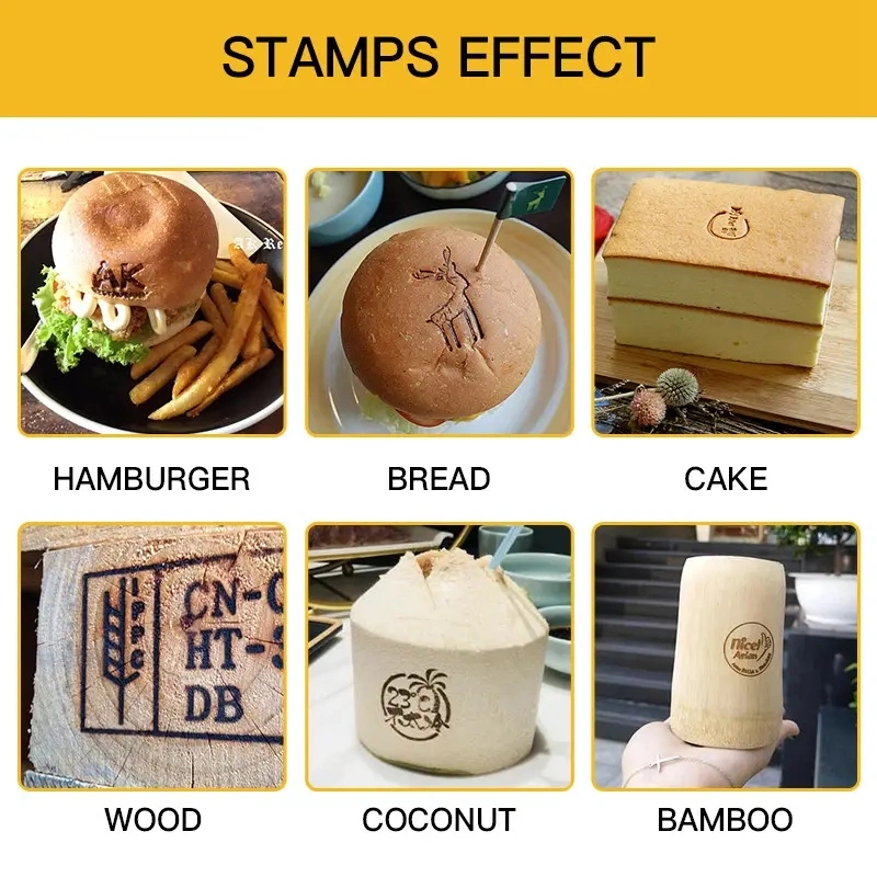 High quality/High cost performance  Stamp with Personalized Logo Hot Stamping Mold Custom Beautiful Logo Leather Cake Wood Seal Embossing Stamp