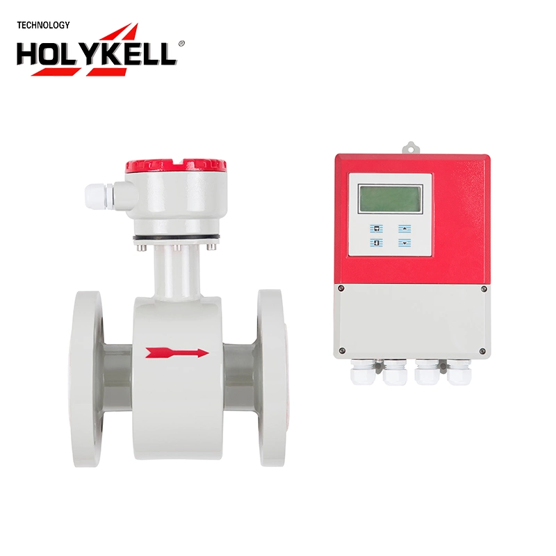 Holykell Audited Manufacturer Electromagnetic Flow Transmitter for Wastewater