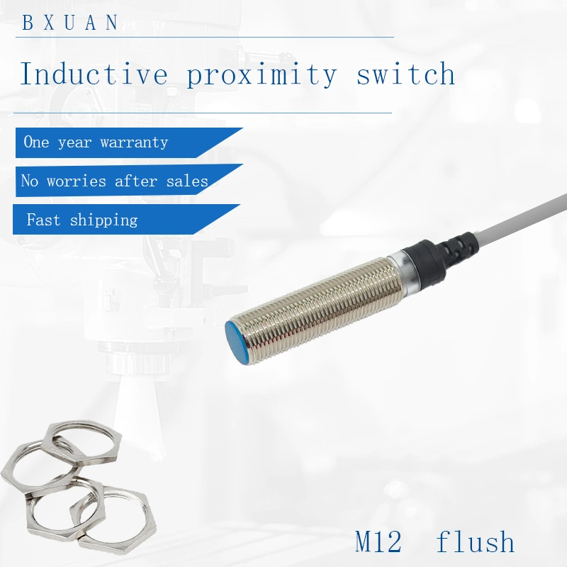 M18 interruptor de sensor de proximidad de inductancia metálica analógico 0-10V