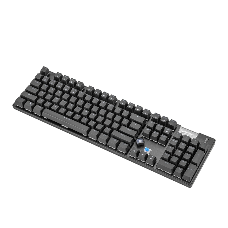 Segotep KGM-001 104 Tasten kabelgebundene Gaming-Tastatur für Laptop oder Computer - Tastatur in voller Größe mit numerischem Tastenfeld