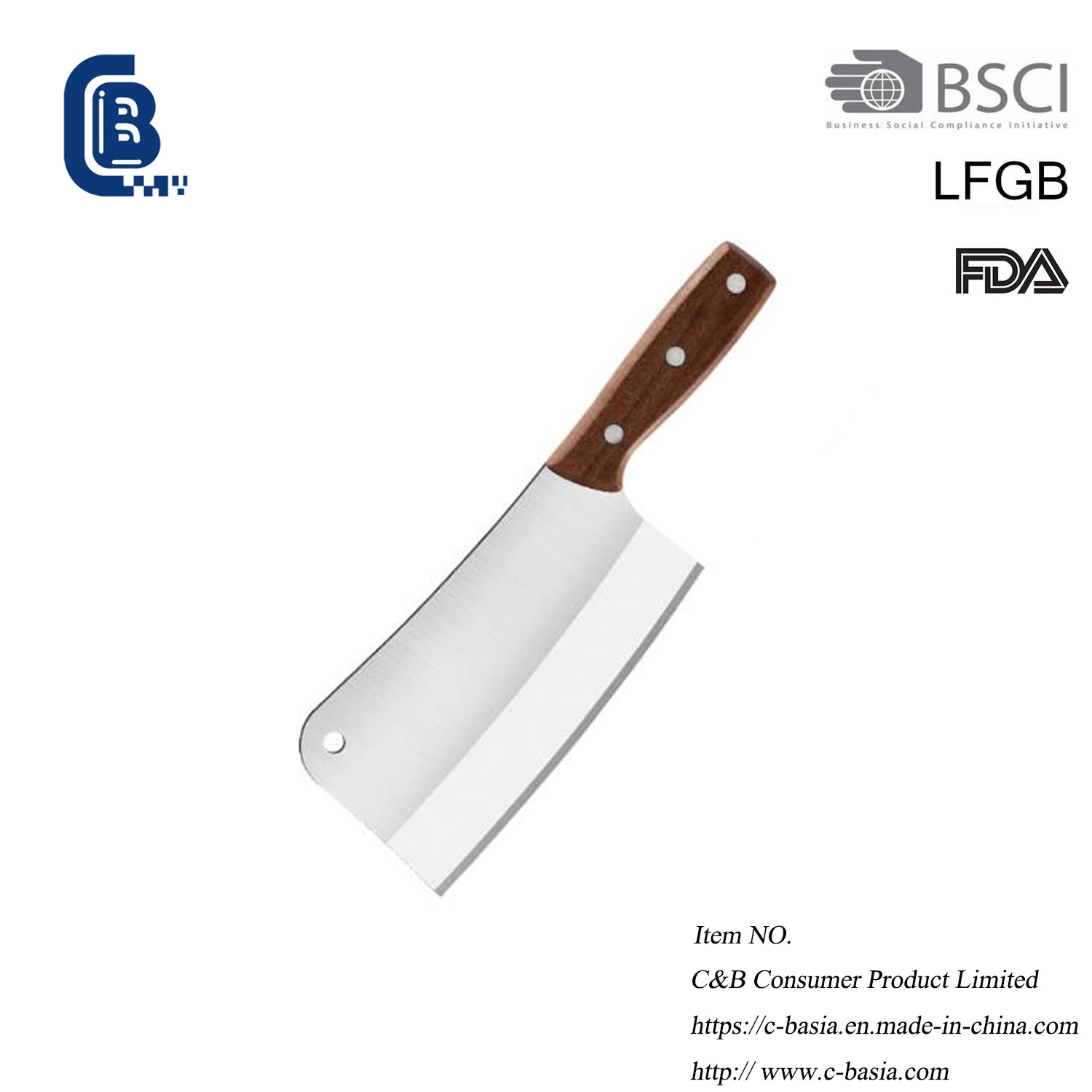 مقبض خشبي الشيف Knife قطع الخضار المقطعة من الخضروات التقطيع إلى سكين مطبخ سكين أدوات المطبخ من الفولاذ المقاوم للصدأ سكين