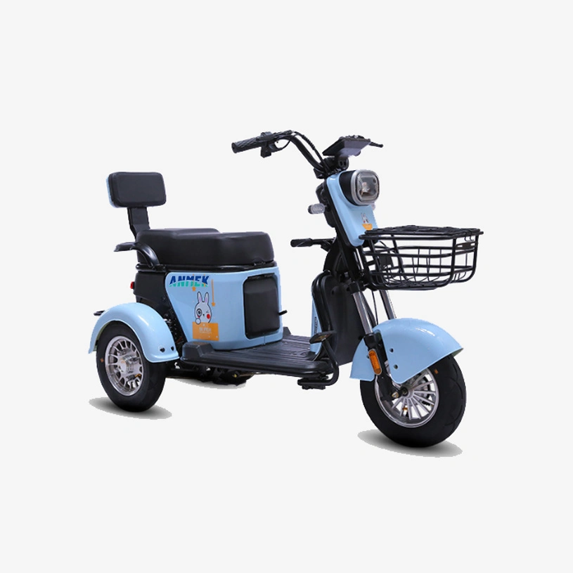 Electric Wheel Tricycles Motor Rear and Display with Cargo Fat Engine Bicycle 3 Passenger E-Cargo 200kg Load Costumer Tricycle