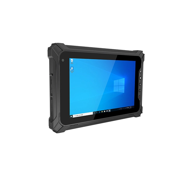 8inch PC tableta Windows resistente IP65 con huella dactilar/NFC/Bluetooth Q802