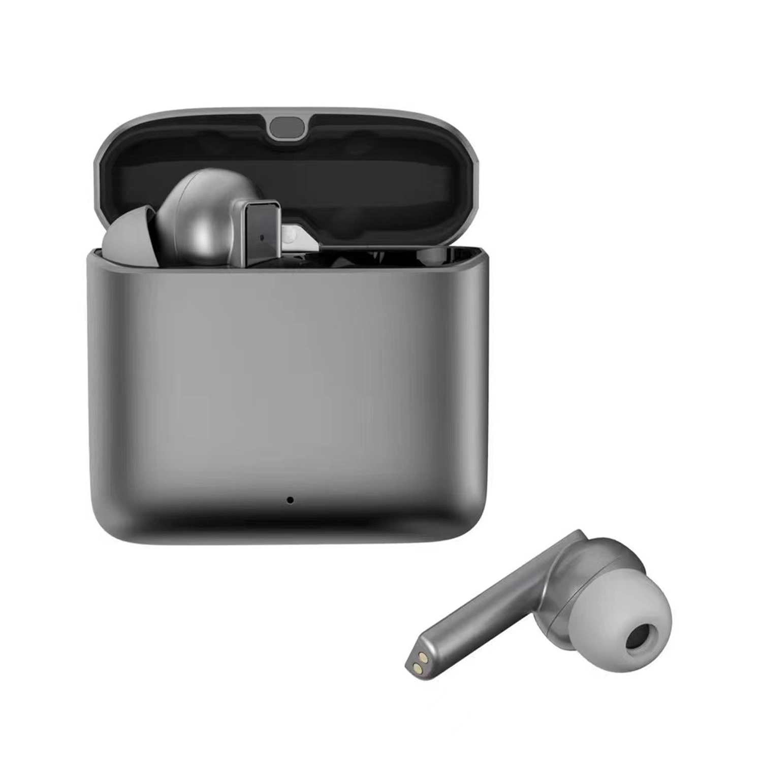 IPX5 Waterproof Metal Case True Wireless Earbuds TWS Bluetooth Earphone