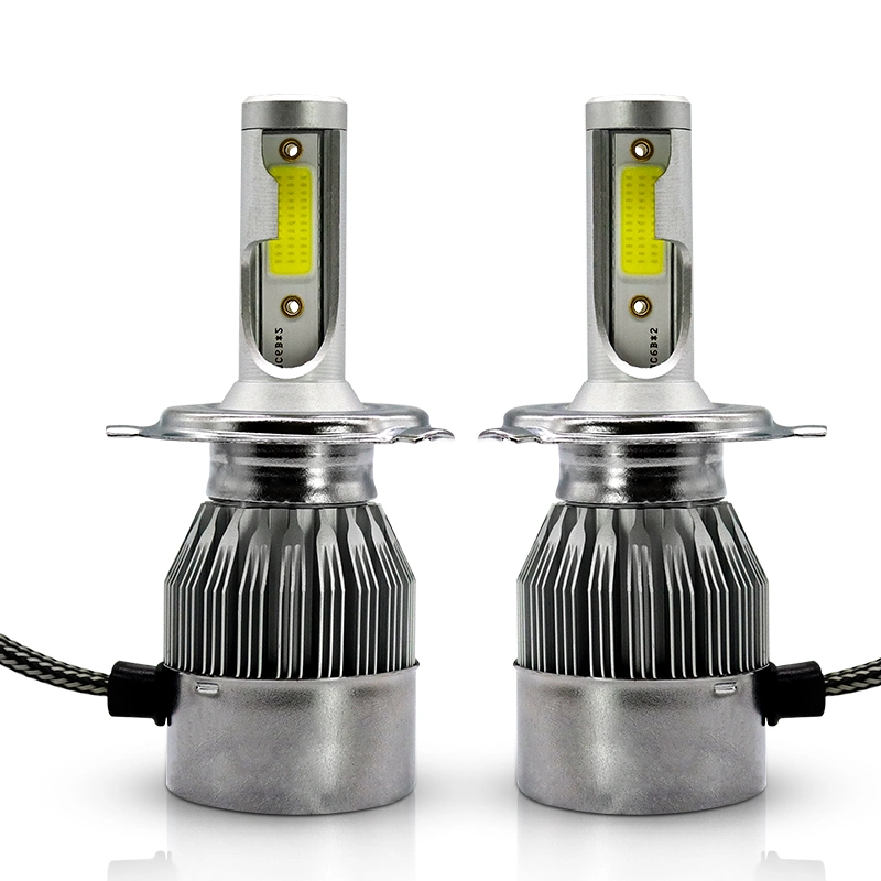 De alta potencia super brilhante Bajo levou Bombillas De Faros H4 H7 Auto LED 881 H13 H1 H3 9005, 9006 de 880 H11 H7 H4 C6 longe do LED