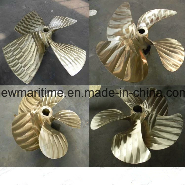 Marine Hardware Copper Propeller with 4 Blades