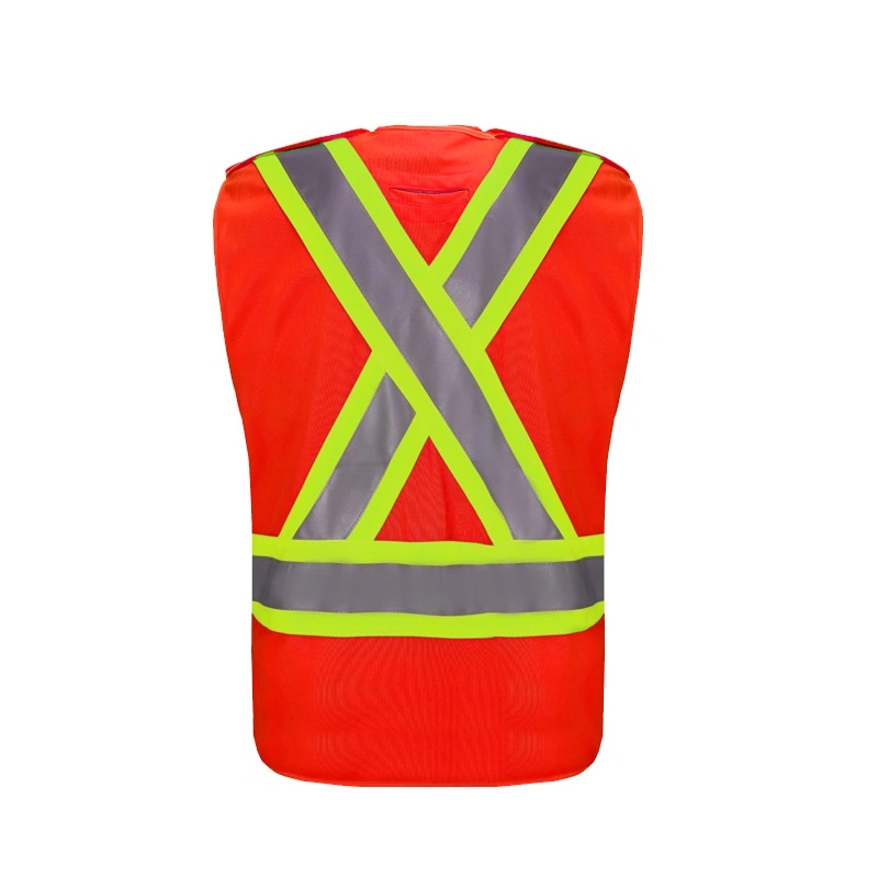 Hola Viz EPI uniforme de guardia de seguridad del tráfico Chaleco reflectante