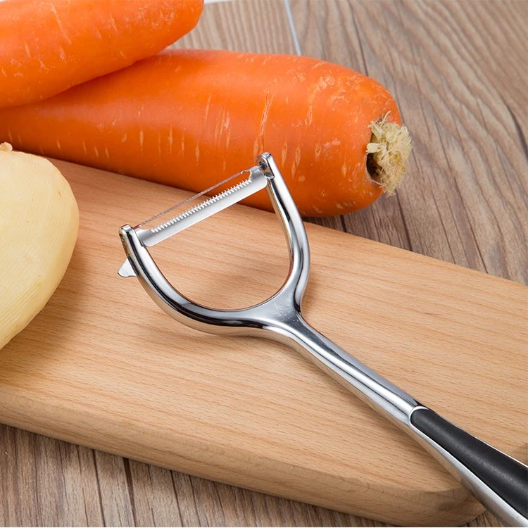 Descascador de Aço Inoxidável multifunções liga de zinco cozinha frutos da Ferramenta Manual de cenoura batata descascador de legumes