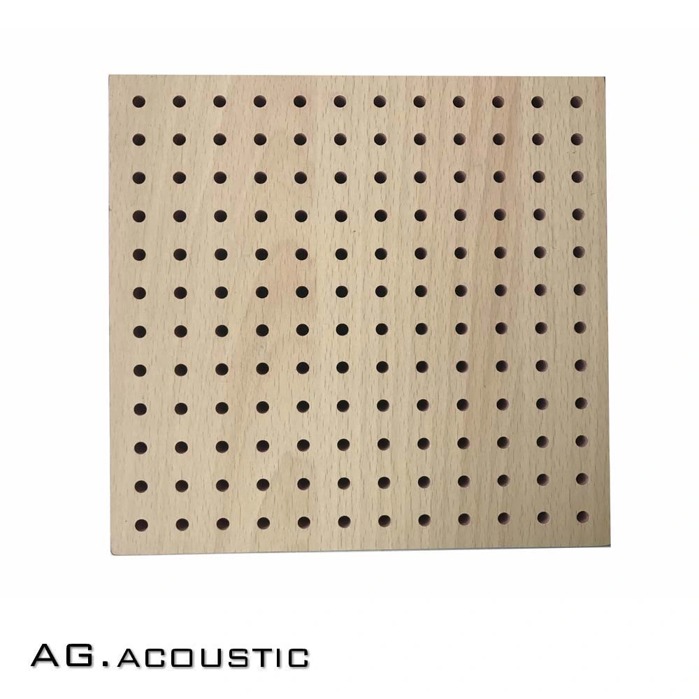 AG. Acoustic Eco MDF Core Wood Timber Grooved Sound Insulation Wall Panels