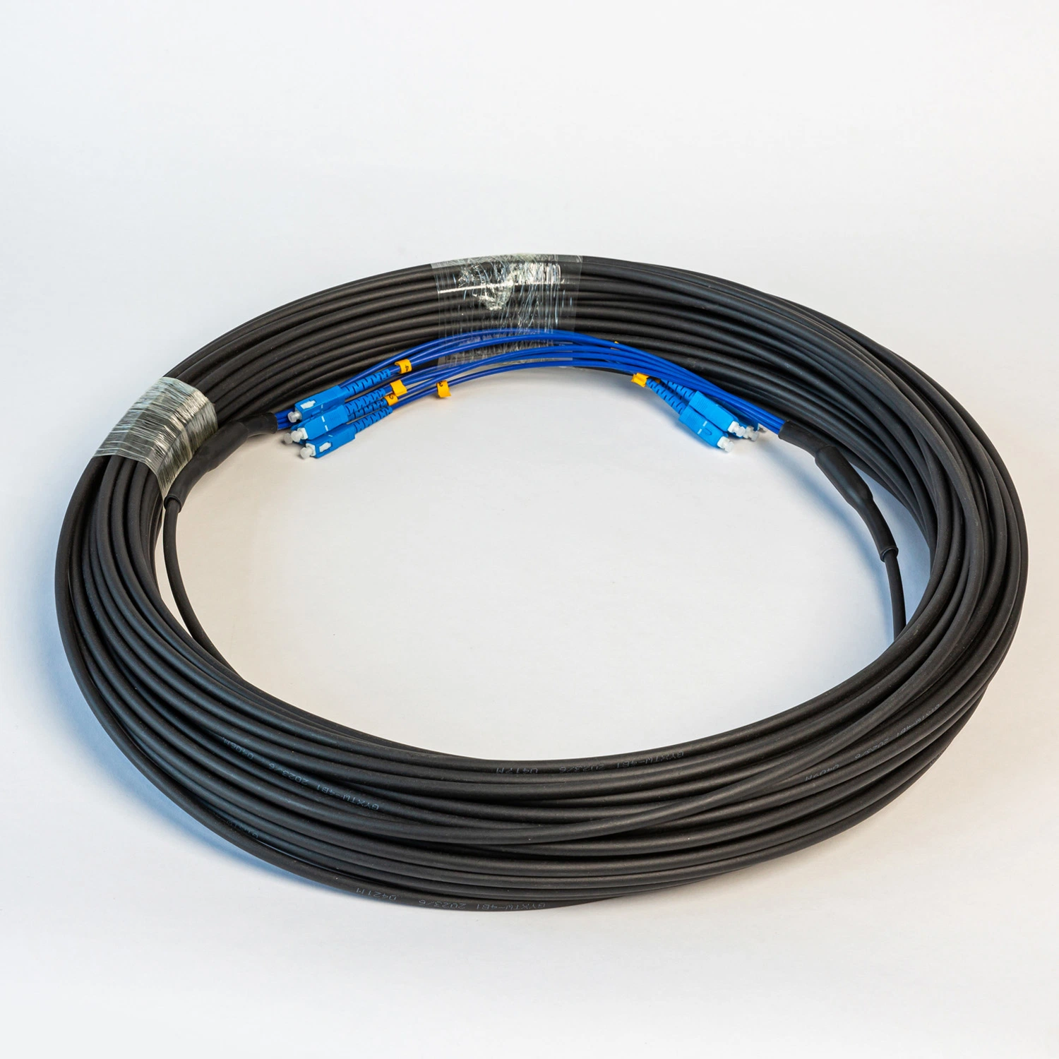 Fiber Optic High Density Duplex Armored Sm/Mmpatch Cord Cable