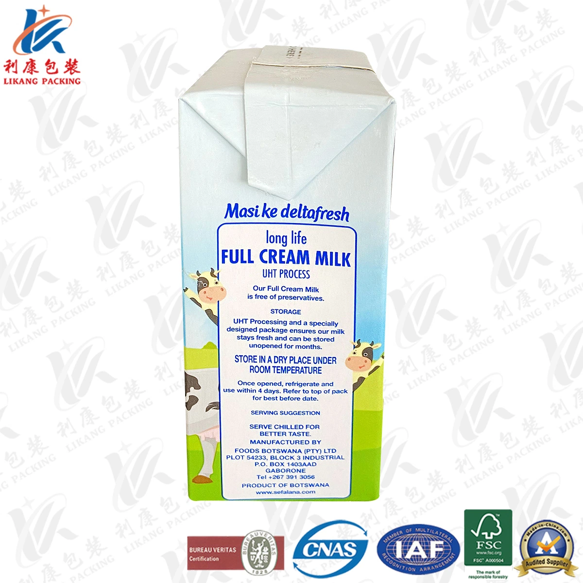 Jugo de cartón de leche de alta calidad cartón;bebida suave materiales de envasado aséptico;jugo Leche aséptica de embalaje de papel materiales;Aseptic Brick Carton para alimentos líquidos