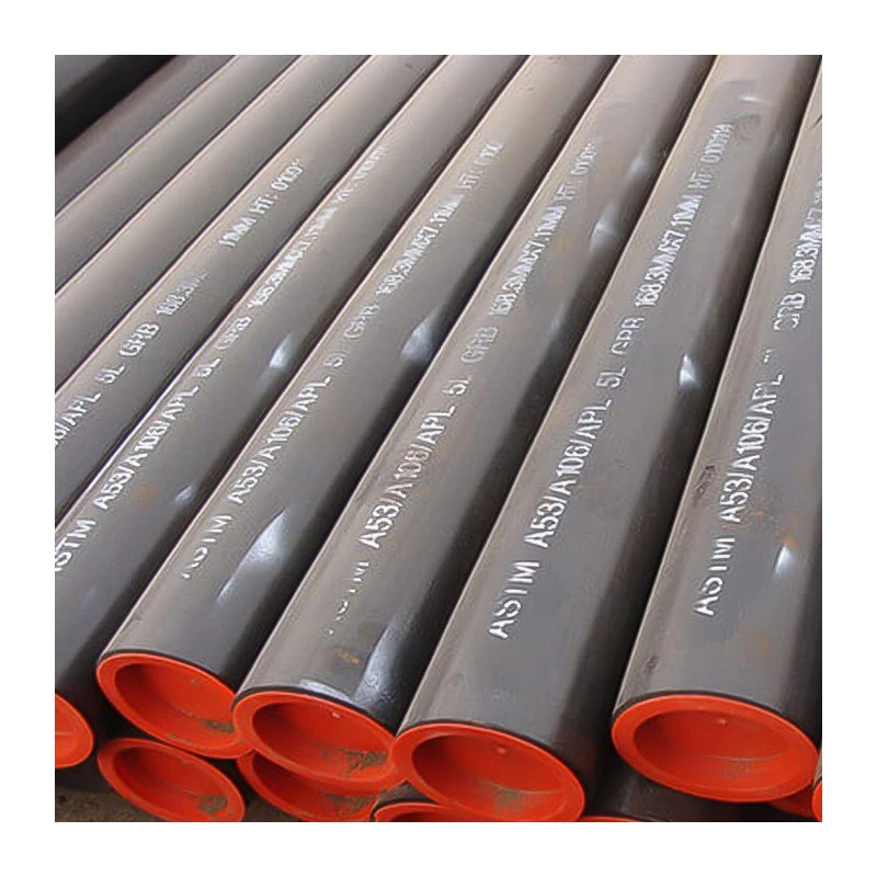 Building Material Ms Steel ERW Carbon ASTM A53 Black Iron Pipe Welded Sch40 Seamless Steel Pipe 14 Inch Carbon Steel Pipe