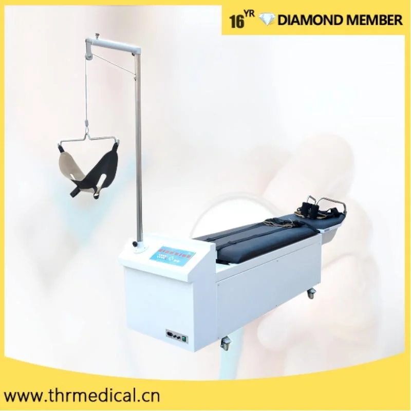 Hospital Multi-funcional Orthopaedic Traction Table cervical &amp; lombar Traction Bed