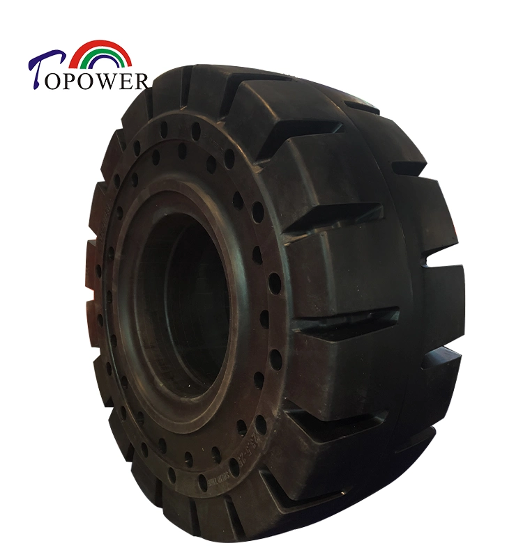 Forklift Solid Tire Manufacturer Wholesale 23.5-25 23.5X25 Solid Tires Wheel Loader OTR Tire